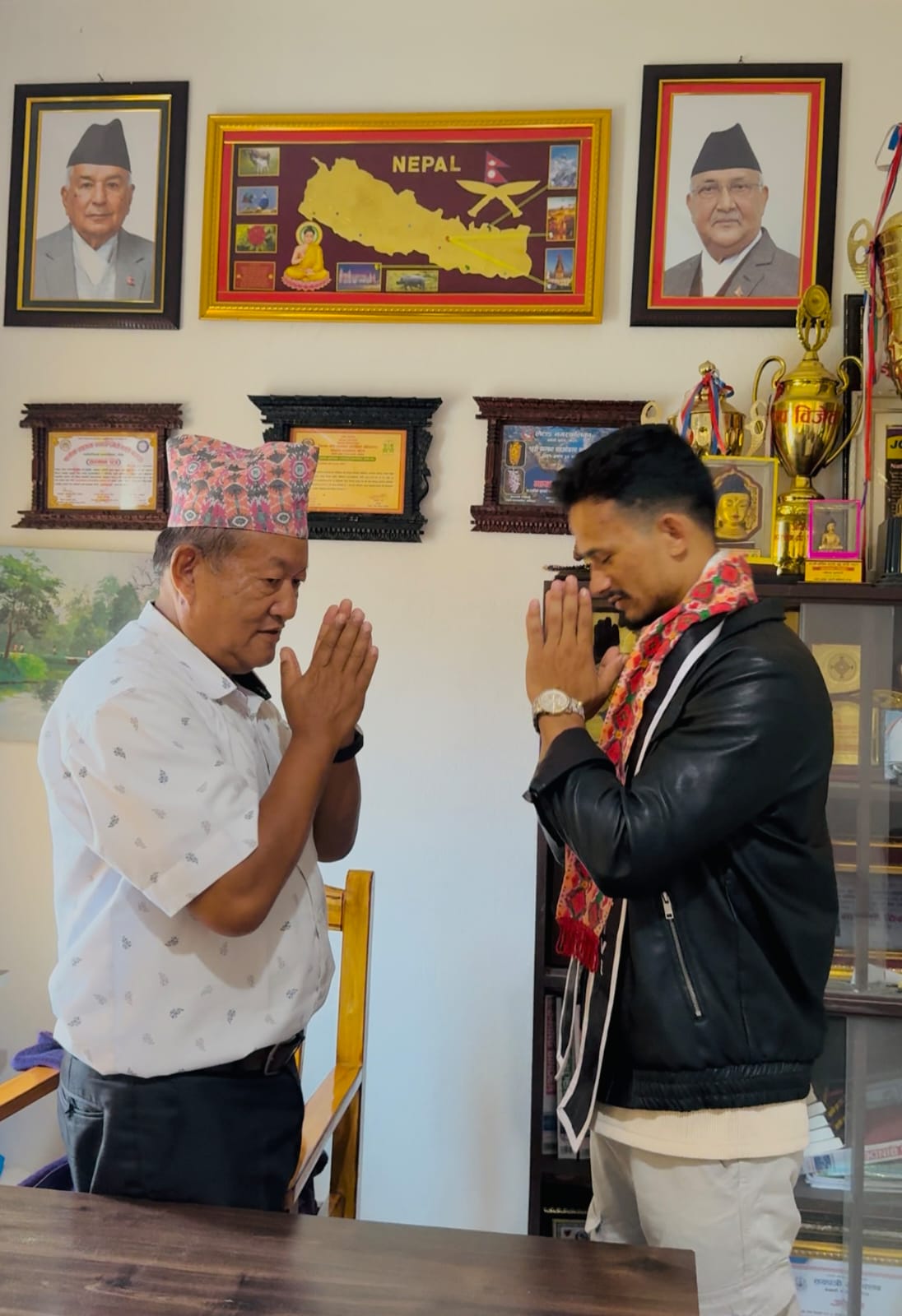 प्रकाश चौहानलाई मिस्टर नेपाल २०२५ को लागि पथरी शनिश्चरे नगरपालिकाको समर्थन