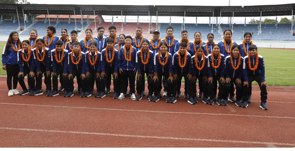 एएफसी यू–२० महिला एसियन कप छनोट खेल्न जाने नेपाली टोलीलाई विदाई