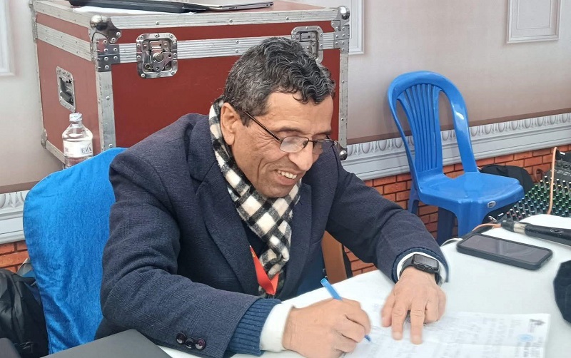 एमाले नेता काशीनाथ अधिकारीद्वारा सक्रिय राजनीतिबाट बिदा लिएको घोषणा