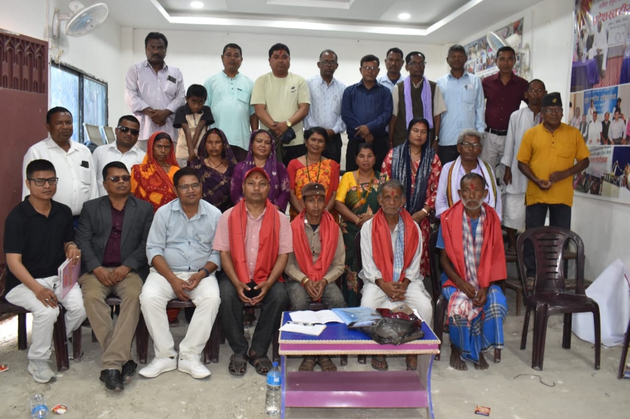 बाँतर सरदार समाजद्वारा भोला पासवानसहित पाँच जना सम्मानित