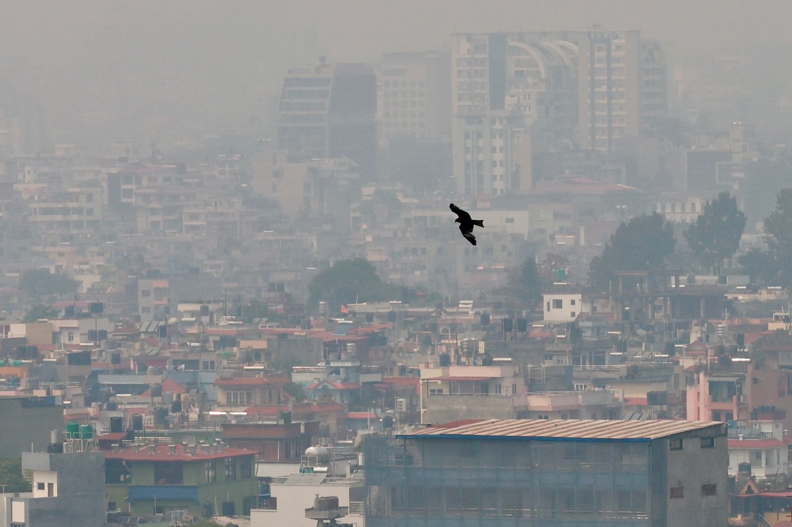 काठमाडौं विश्वकै सबैभन्दा प्रदूषित शहरमा पहिलो, एक्यूआई २२३