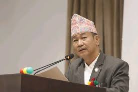 हर्क साम्पाङ विकासका एजेन्डा लिएर गृहमन्त्री गुरुङ भेट्न सिंहदरबारमा