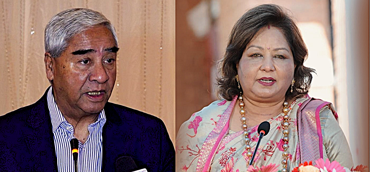 पूर्वप्रधानमन्त्री देउवा र पत्नी विरुद्ध पक्राउ पुर्जी जारी: सम्पत्ति शुद्धिकरण विभागको अनुसन्धान