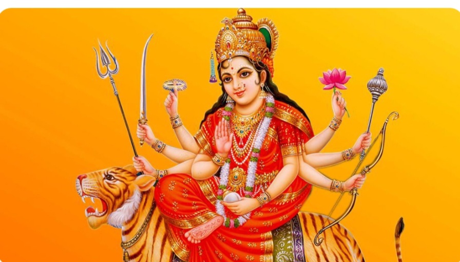 नवरात्रको तेस्रो दिन, चन्द्रघण्टाको पूजाआराधना गरिँदै