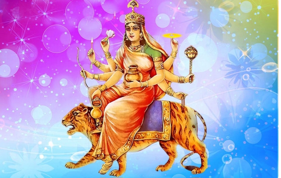 नवरात्रको चौथो दिन आज कुष्माण्डा देवीको पूजा आराधना गरिँदै